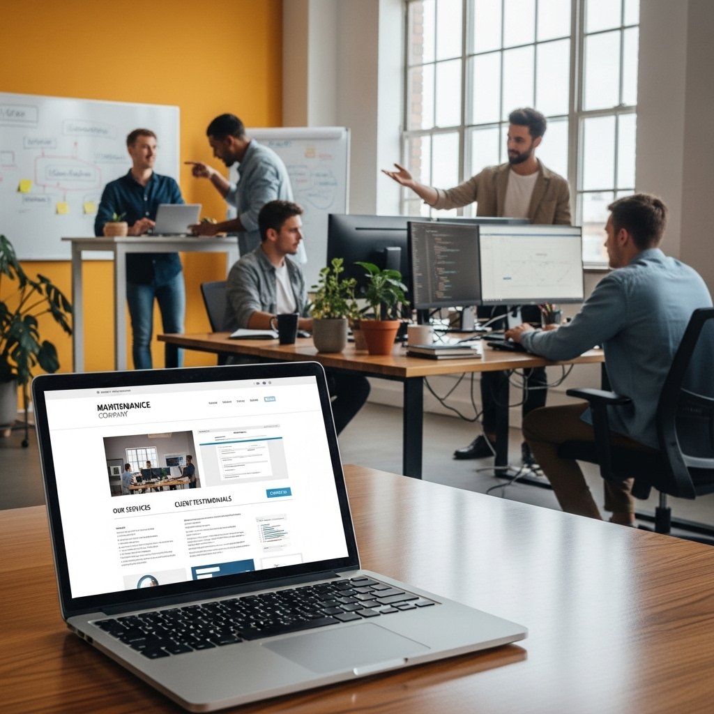 About Our Website Maintenance Company and Team