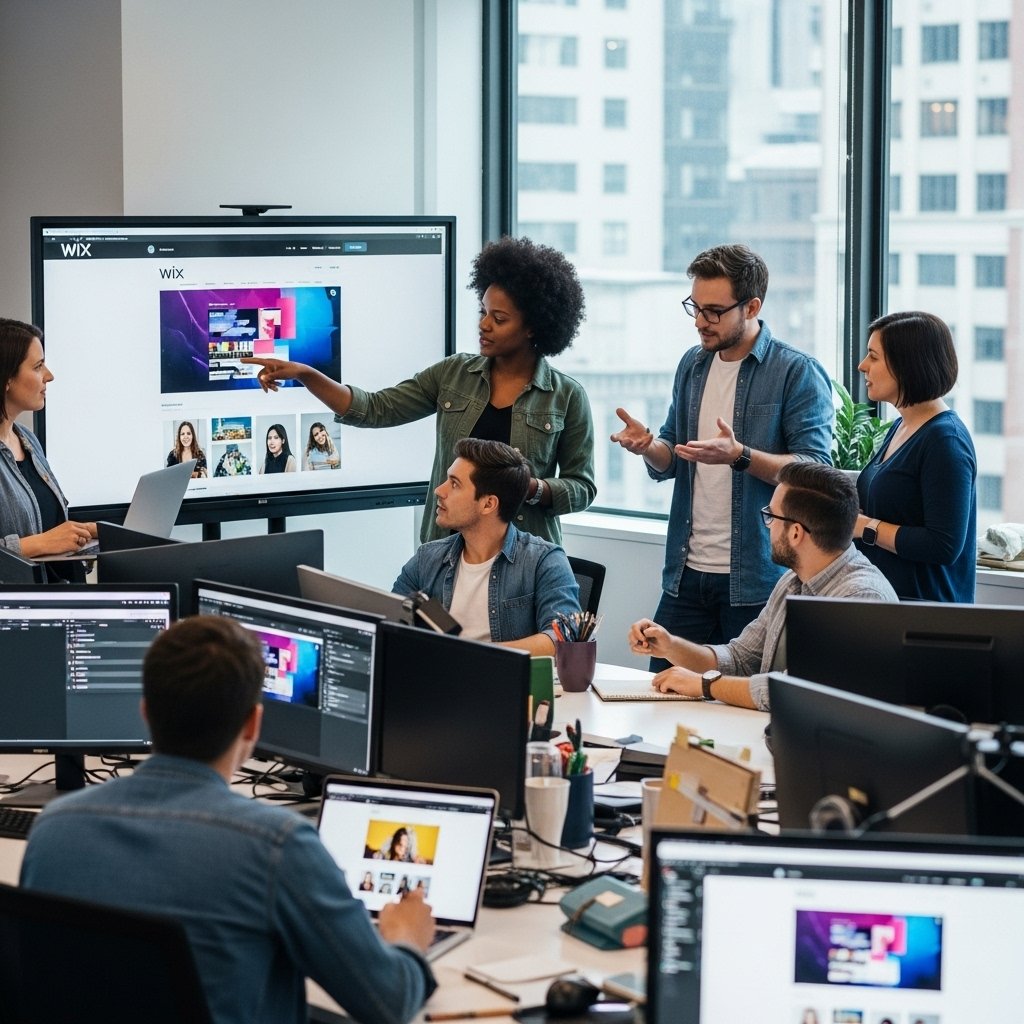 About Wix Website Design Team
