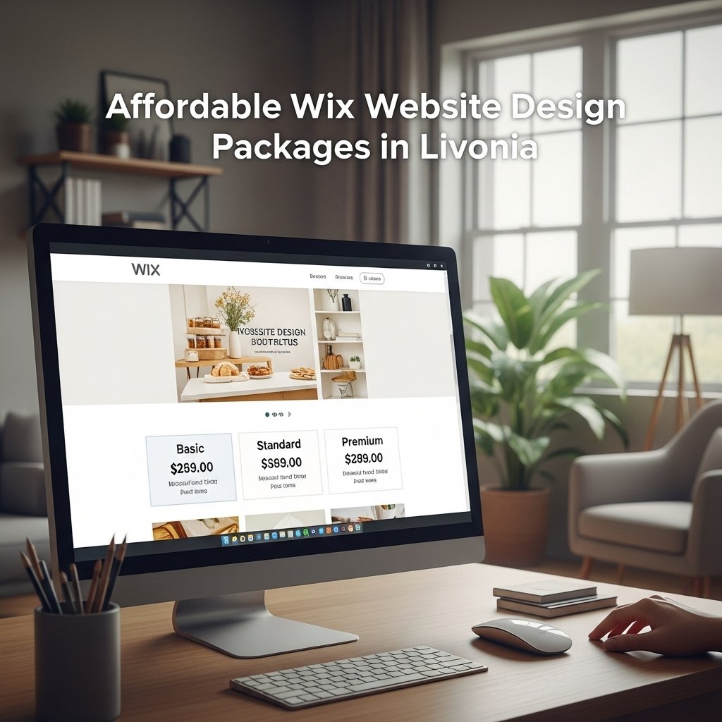 Affordable Wix Website Design Packages in Livonia