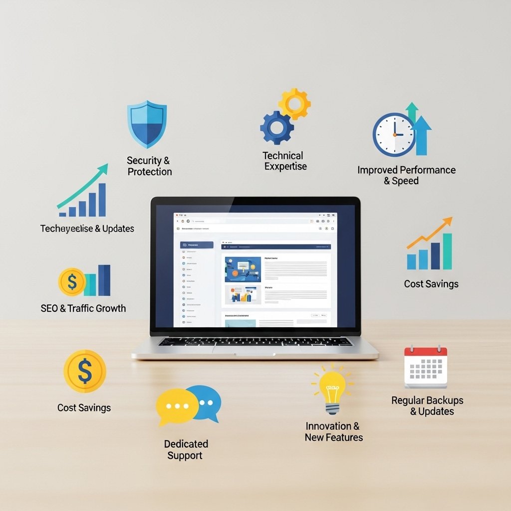 Benefits of Working with Our Website Maintenance Agency