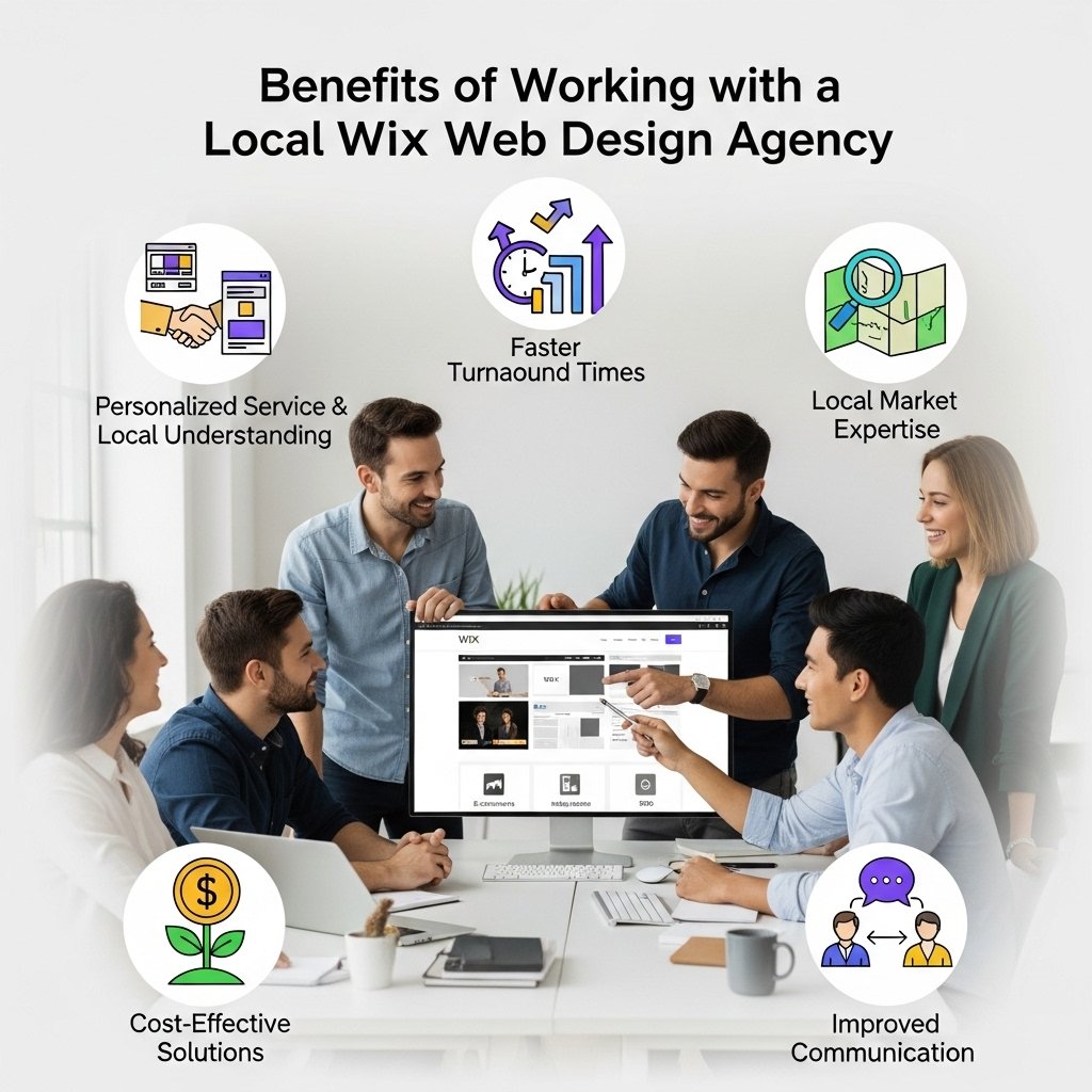 Benefits of Working with a Local Wix Web Design Agency