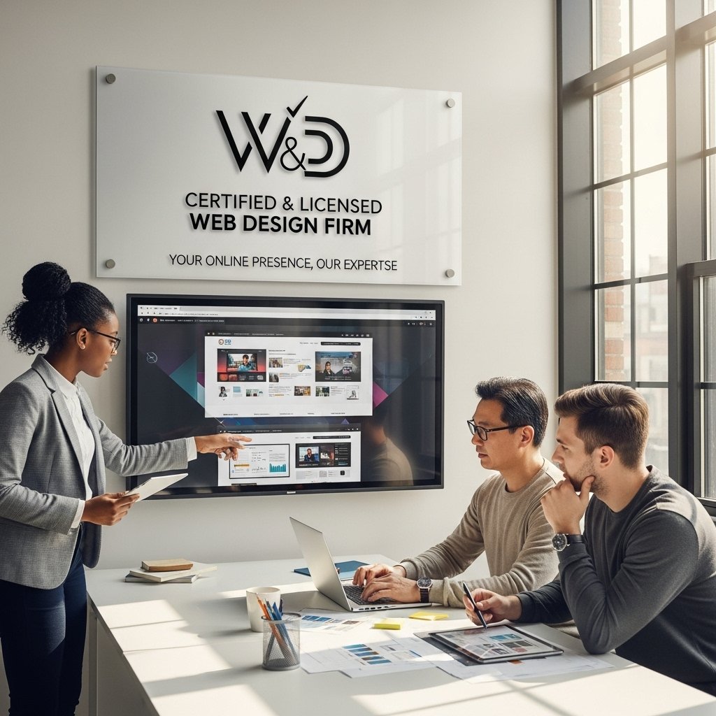 Certified and Licensed Web Design Firm for Your Online Presence
