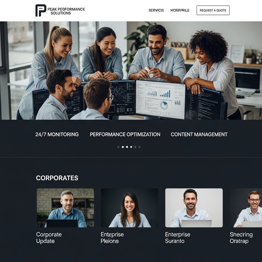 Corporate and Enterprise Website Maintenance Firm