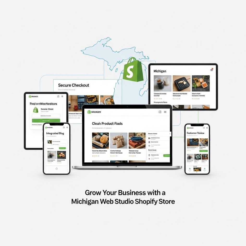 Features and Benefits of a Michigan Web Studio Shopify Store