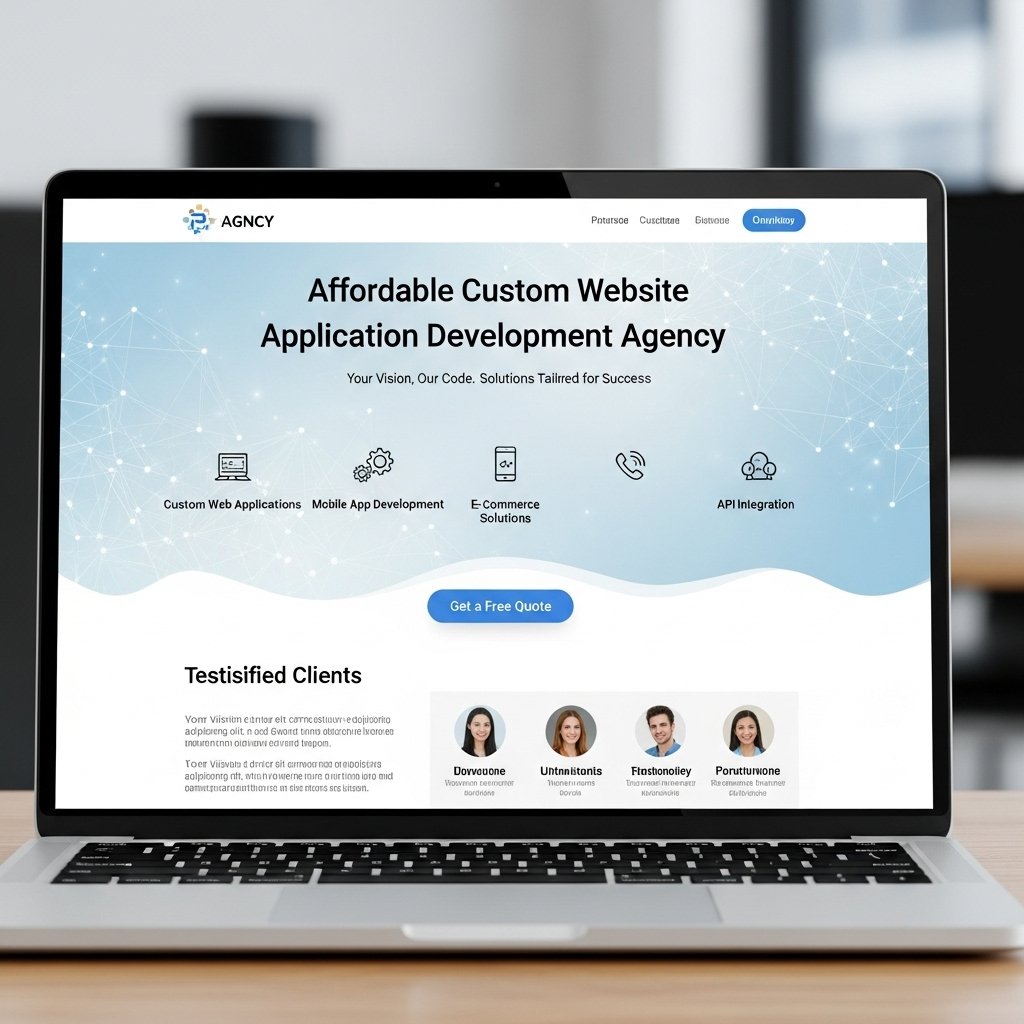 How Affordable Custom Website Application Development Agency