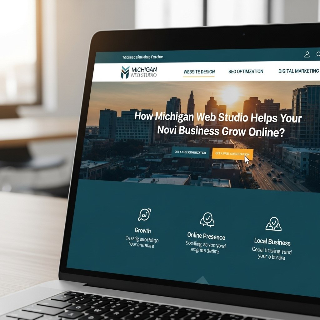 How Michigan Web Studio Helps Your Novi Business Grow