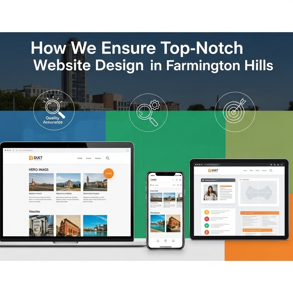How We Ensure Top-Notch Website Design Quality in Farmington Hills