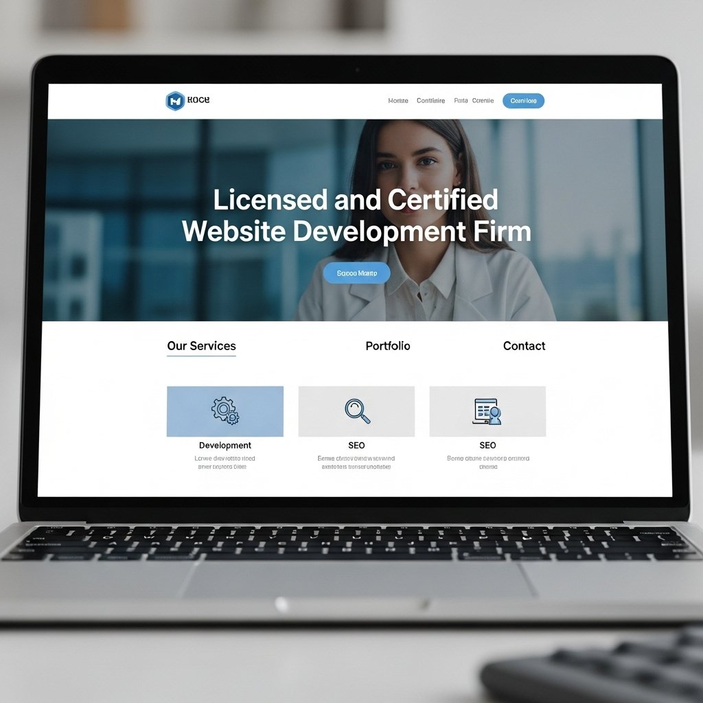 Licensed and Certified Website Development Firm