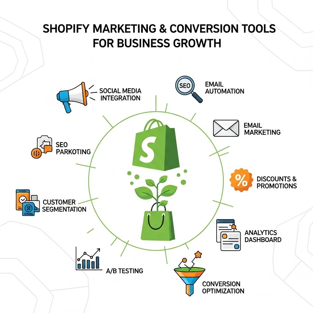 Shopify Marketing & Conversion Tools for Business Growth