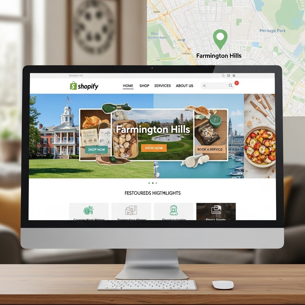 Shopify Web Design for Local Businesses in Farmington Hills