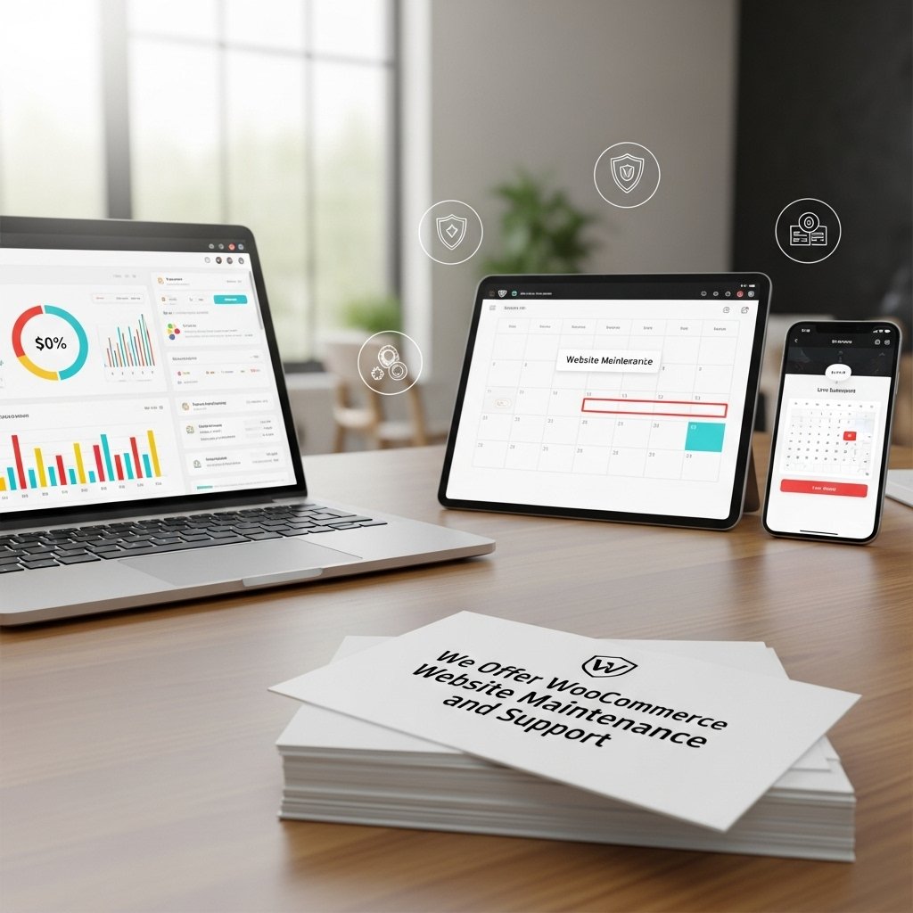 We Offer WooCommerce Website Maintenance and Support