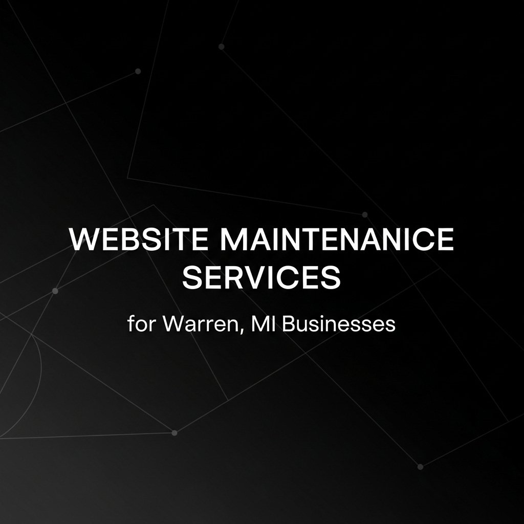 Website Design Services for Warren, MI Businesses
