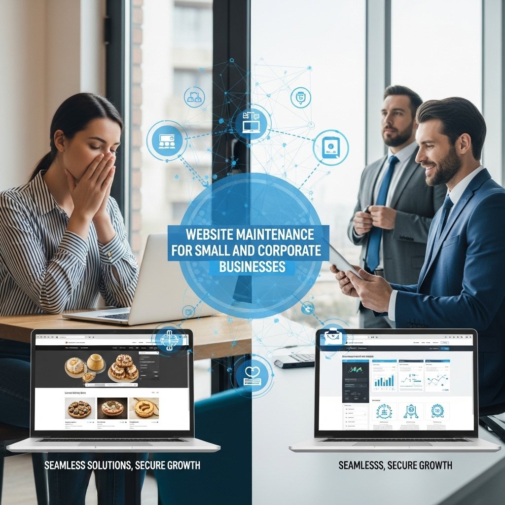 Website Maintenance for Small and Corporate Businesses