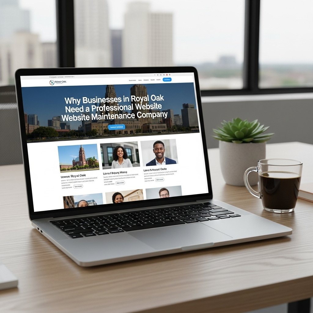 Why Businesses in Royal Oak Need a Professional Website Maintenance Company