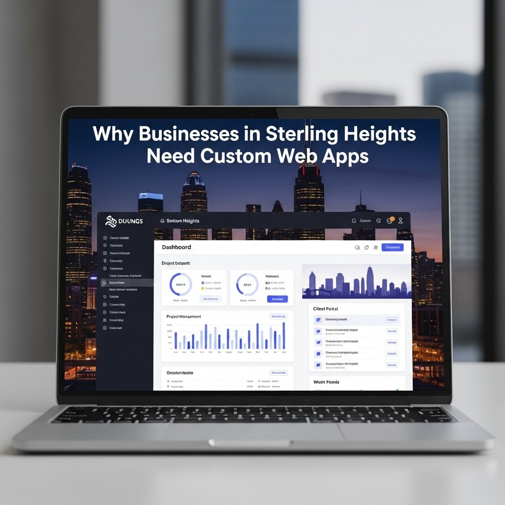 Why Businesses in Sterling Heights Need Custom Web Apps