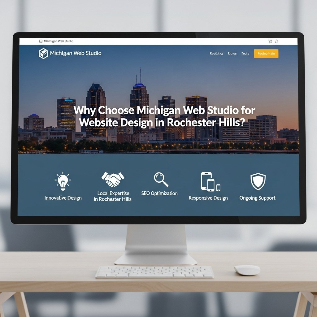 Why Choose Michigan Web Studio for Website Design in Rochester Hills