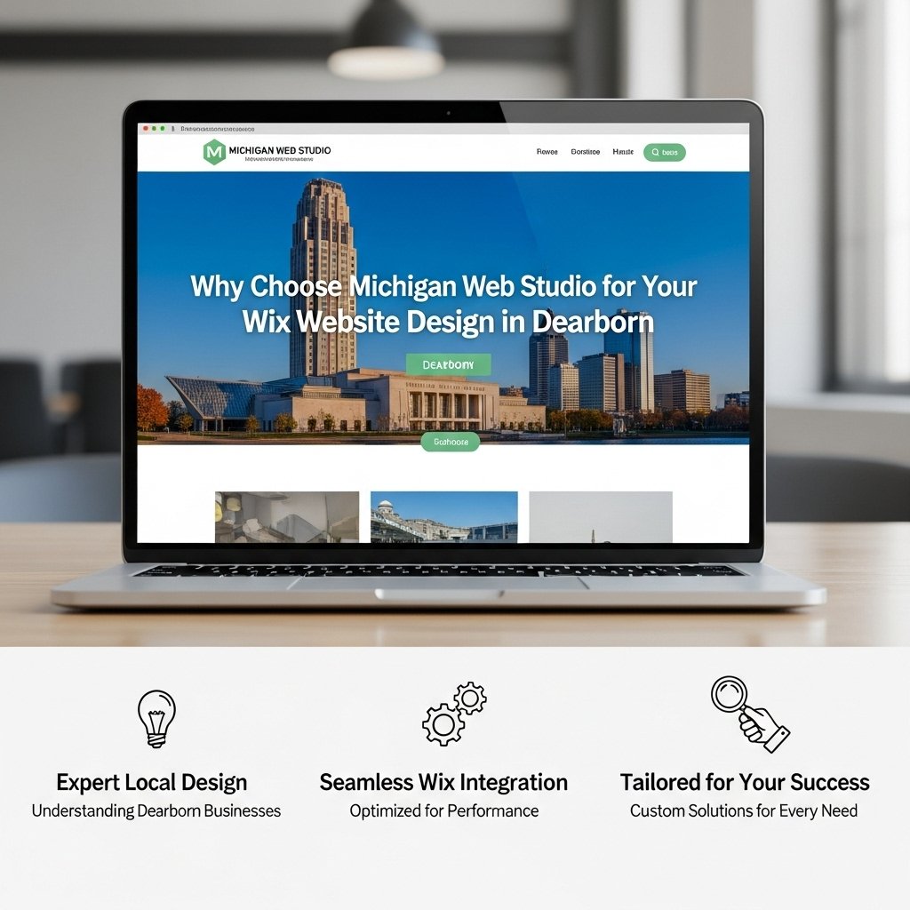 Why Choose Michigan Web Studio for Your Wix Website Design in Dearborn