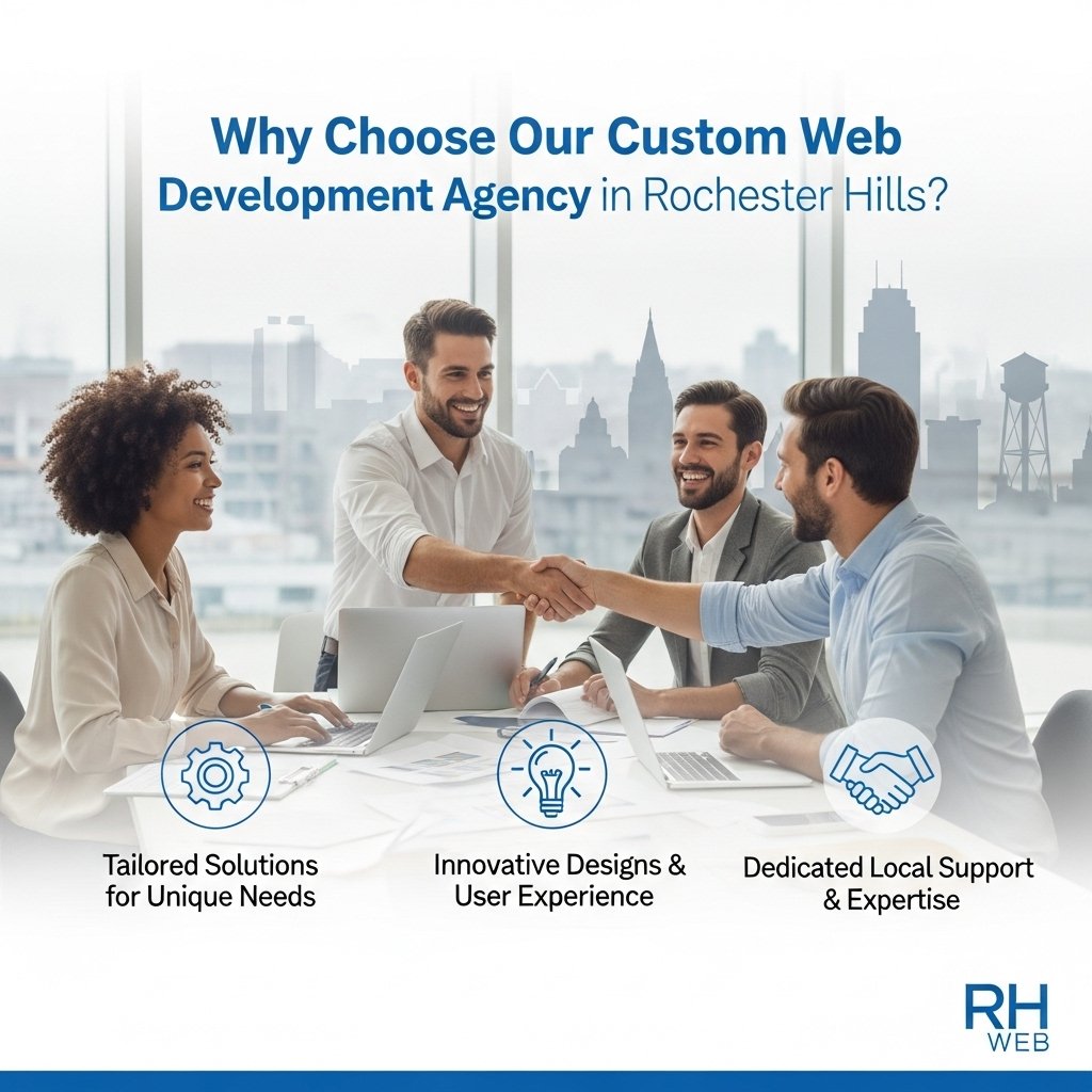 Why Choose Our Custom Web Development Agency in Rochester Hills