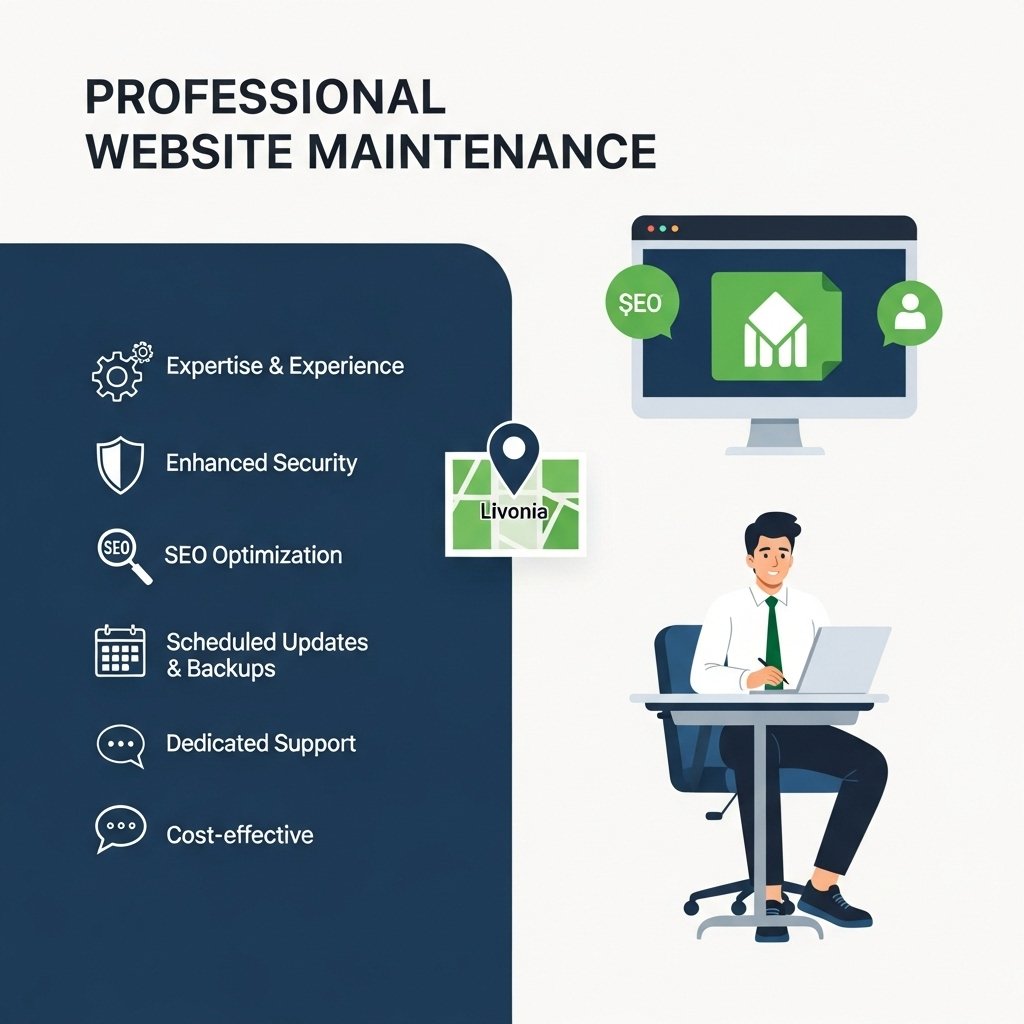 Why Choose a Professional Website Maintenance Company in Livonia