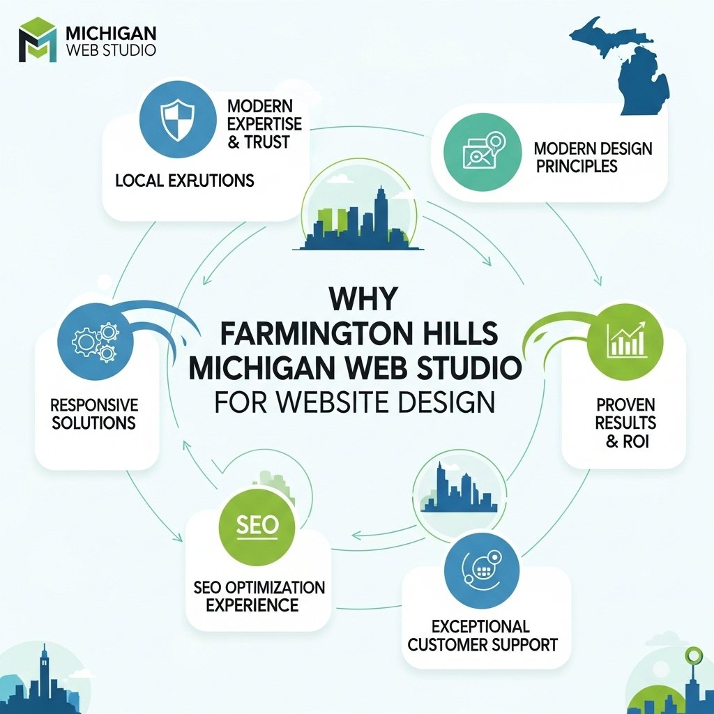 Why Farmington Hills Choose Michigan Web Studio for Website Design