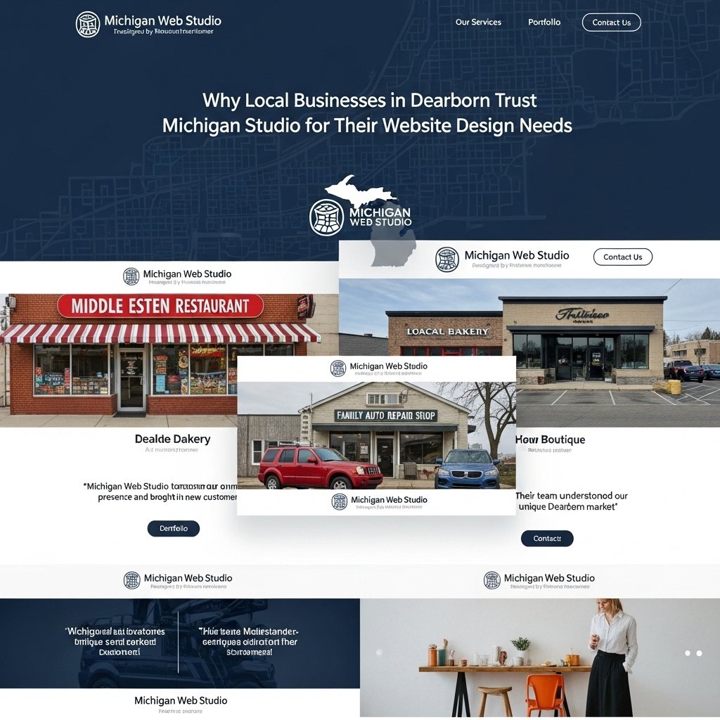 Why Local Businesses in Dearborn Trust Michigan Web Studio for Their Website Design Needs
