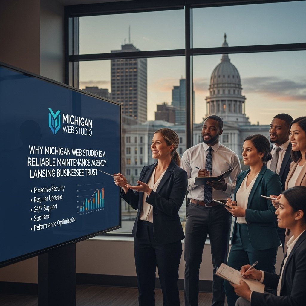 Why Michigan Web Studio is a Reliable Website Maintenance Agency Lansing Businesses Trust