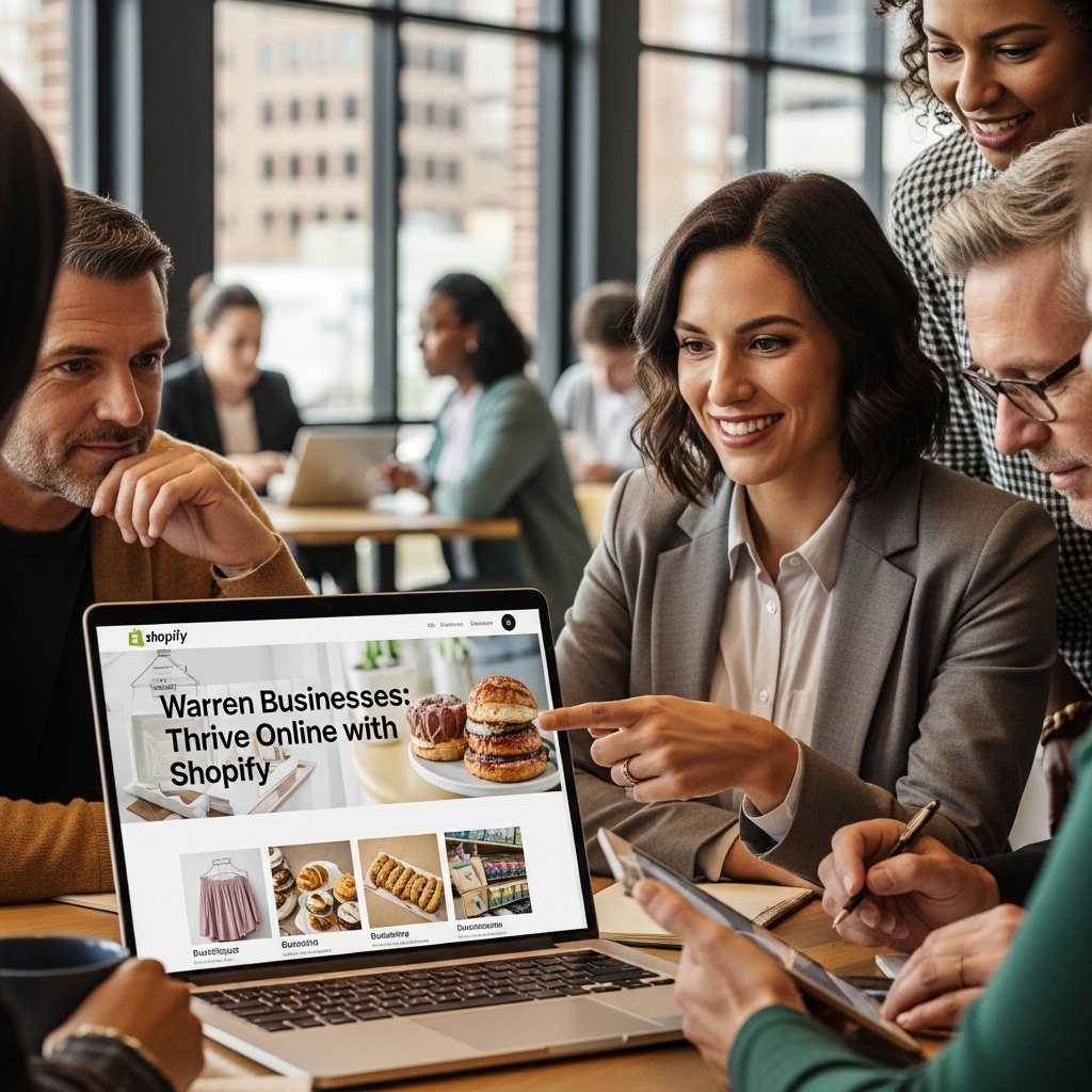 Why Warren Businesses Need Shopify Website Design Services
