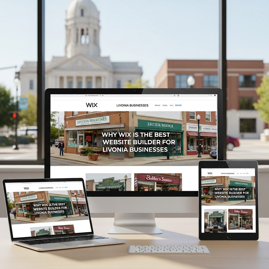 Why Wix is the Best Website Builder for Livonia Businesses