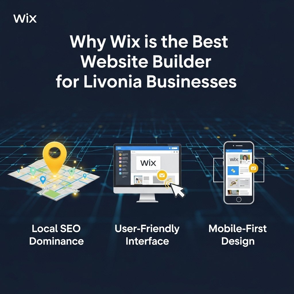 Why Wix is the Best Website Builder for Livonia Businesses