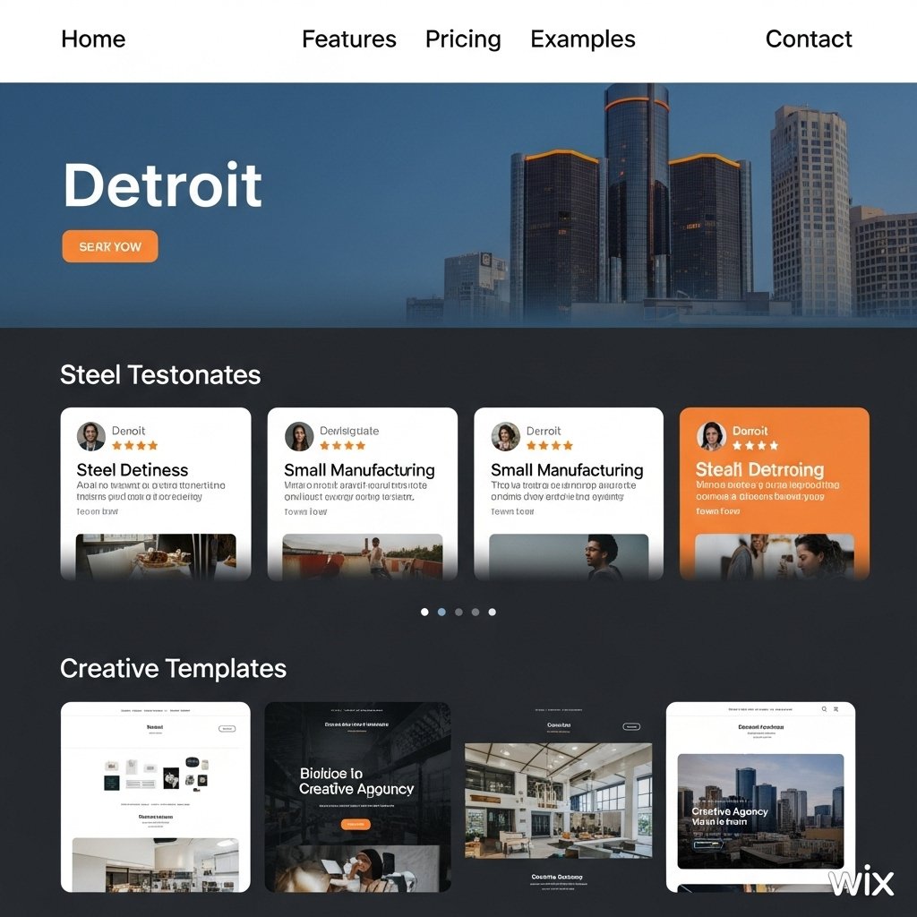 Wix Website Features for Detroit Businesses