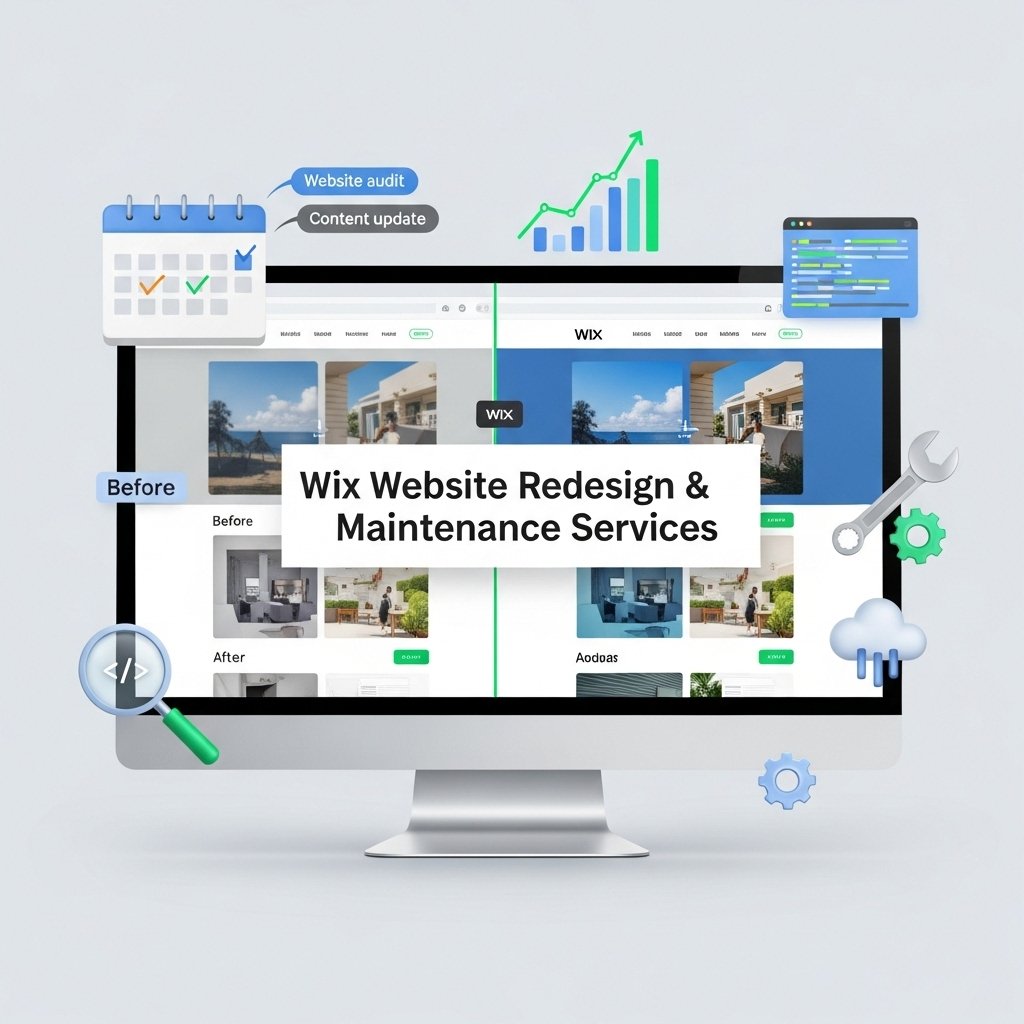 Wix Website Redesign & Maintenance Services in Ann Arbor