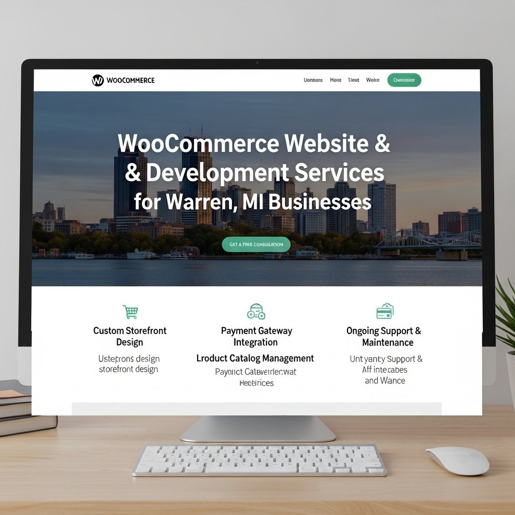 WooCommerce Website Design & Development Services for Warren, MI Businesses